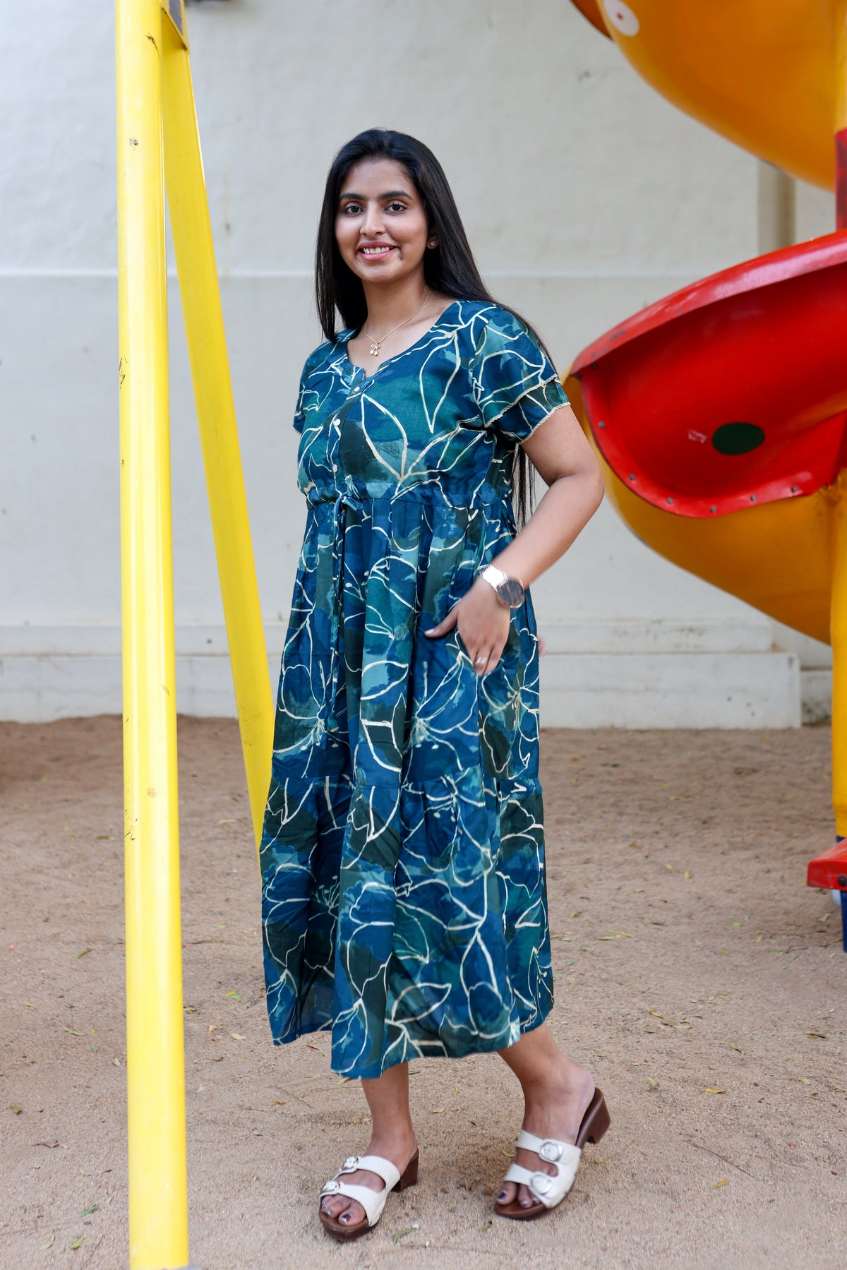 Full Frock Model Nighties Online