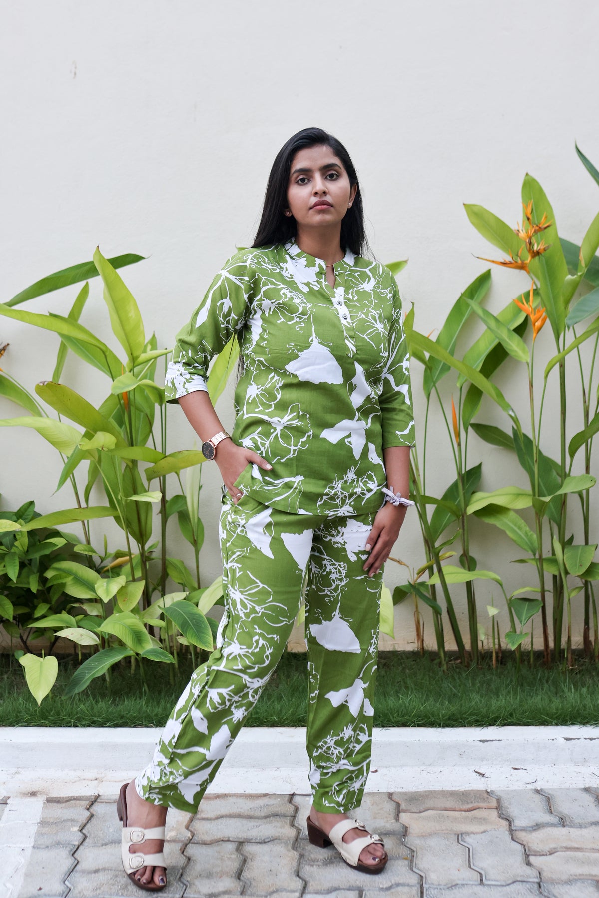 Rayon Printed Stylish Night Suits Online