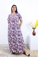 Regular Fit Cotton Printed Nighties