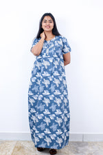 New Regular Fit Cotton Printed Nighties