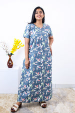 Regular Fit Cotton Printed Nighties