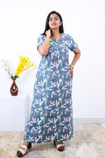 Regular Fit Cotton Printed Nighties