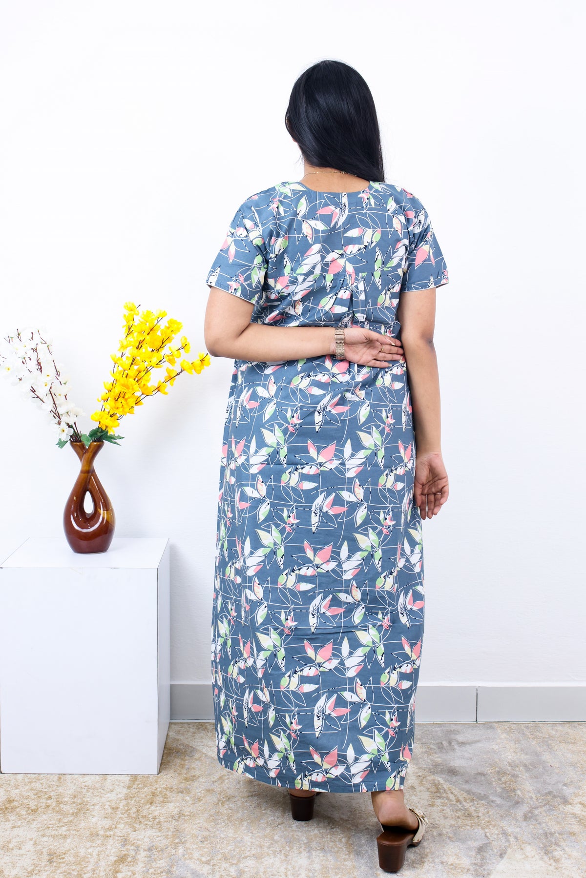 Regular Fit Cotton Printed Nighties