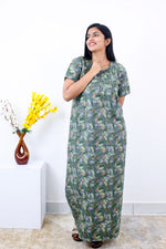 New Regular Fit Cotton Printed Nighties