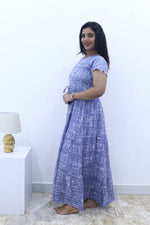 Imported Rayon Gathering Frock Model Night Gown's | Front Adjustable Gathering Style Rope Rope | Front Closed Button | Double Layer Sleeve | Trending Collection's for Stylish Women's (IRF)
