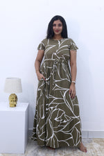 Imported Rayon Gathering Frock Model Night Gown's | Front Adjustable Gathering Style Rope Rope | Front Closed Button | Double Layer Sleeve | Trending Collection's for Stylish Women's (IRF)