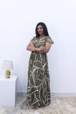 Imported Rayon Gathering Frock Model Night Gown's | Front Adjustable Gathering Style Rope Rope | Front Closed Button | Double Layer Sleeve | Trending Collection's for Stylish Women's (IRF)