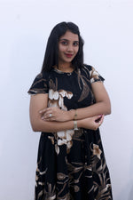 Imported Rayon Gathering Frock Model Night Gown's | Front Adjustable Gathering Style Rope Rope | Front Closed Button | Double Layer Sleeve | Trending Collection's for Stylish Women's (IRF)