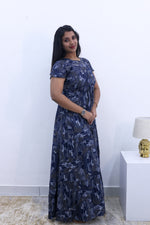 Imported Rayon Gathering Frock Model Night Gown's | Front Adjustable Gathering Style Rope Rope | Front Closed Button | Double Layer Sleeve | Trending Collection's for Stylish Women's (IRF)