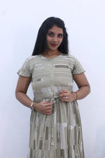 Imported Rayon Gathering Frock Model Night Gown's | Front Adjustable Gathering Style Rope Rope | Front Closed Button | Double Layer Sleeve | Trending Collection's for Stylish Women's (IRF)