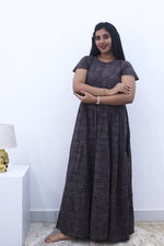 Imported Rayon Gathering Frock Model Night Gown's | Front Adjustable Gathering Style Rope Rope | Front Closed Button | Double Layer Sleeve | Trending Collection's for Stylish Women's (IRF)