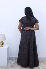 Imported Rayon Gathering Frock Model Night Gown's | Front Adjustable Gathering Style Rope Rope | Front Closed Button | Double Layer Sleeve | Trending Collection's for Stylish Women's (IRF)