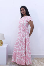 Imported Rayon Gathering Frock Model Night Gown's | Front Adjustable Gathering Style Rope Rope | Front Closed Button | Double Layer Sleeve | Trending Collection's for Stylish Women's (IRF)