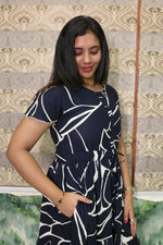 Imported Rayon Gathering Frock Model Night Gown's | Front Adjustable Gathering Style Rope Rope | Front Closed Button | Double Layer Sleeve | Trending Collection's for Stylish Women's (IRF)