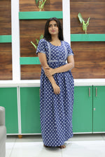 Cotton FROCK Model Casual Wear Nighties | Stylish Pleated Frock Style | Multipurpose Nighties | Pregnancy Wear | Pleated Model | Stylish Nighties for Stylish Women (PWC)