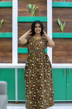 Cotton FROCK Model Casual Wear Nighties | Stylish Pleated Frock Style | Multipurpose Nighties | Pregnancy Wear | Pleated Model | Stylish Nighties for Stylish Women (PWC)