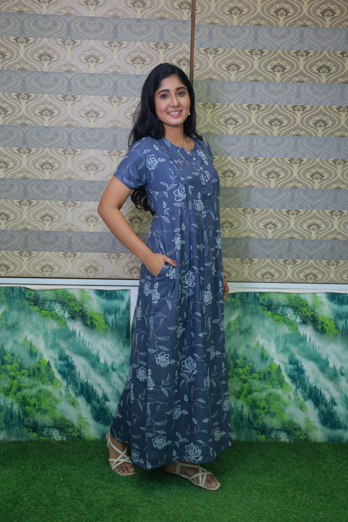 Alpine KURTHI Style Nighties| FancySleeve | Zipless Model | Updated Collection's for Stylish Women MKA (H/S)