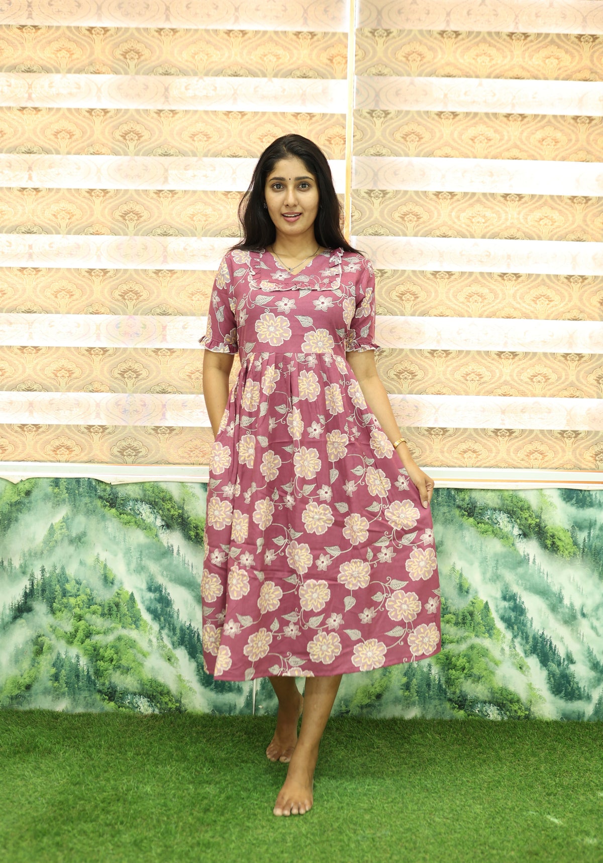 Full Frock Model Nighties Online