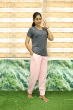 Mangai New Premium Cotton Knitted Pyjama Set Night Suits | Summer Special Arrivals Top & Bottom Set | Soft & Smooth Nightwear a Trendy Women's (PYJAMA SET)