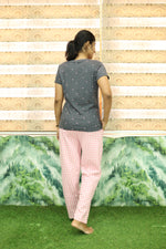 Mangai New Premium Cotton Knitted Pyjama Set Night Suits | Summer Special Arrivals Top & Bottom Set | Soft & Smooth Nightwear a Trendy Women's (PYJAMA SET)