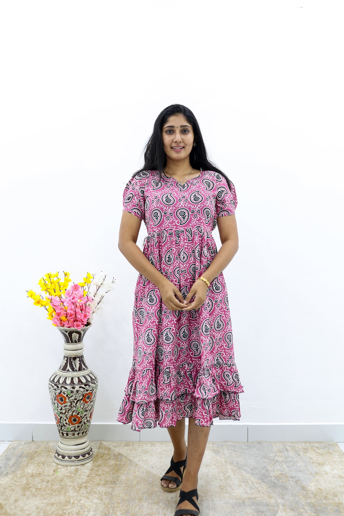 Full Frock Model Nighties Online