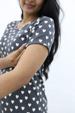 Mangai New Premium Cotton Knitted Pyjama Set Night Suits | Summer Special Arrivals Top & Bottom Set | Soft & Smooth Nightwear a Trendy Women's (PYJAMA SET)