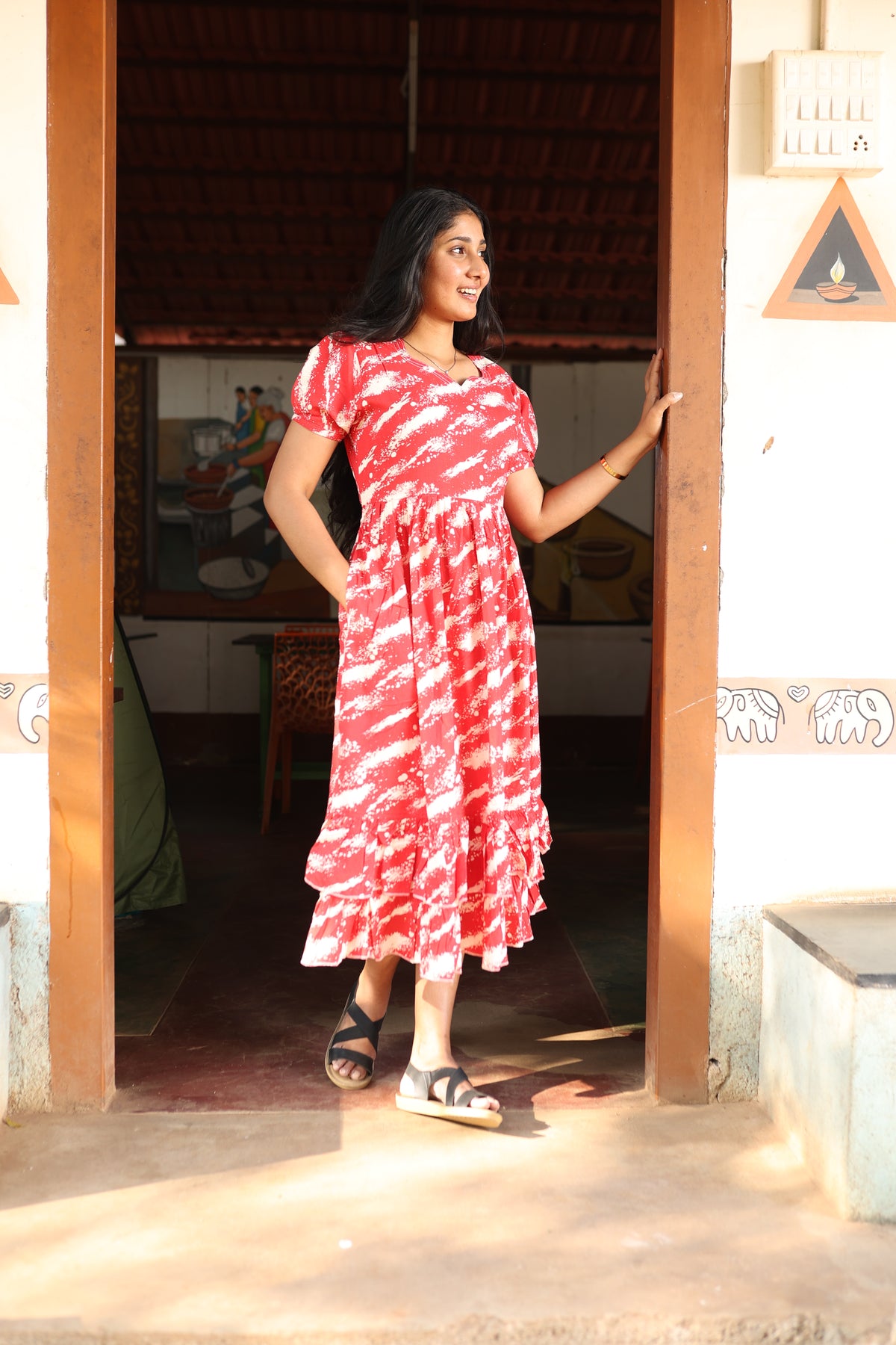 Full Frock Model Nighties Online