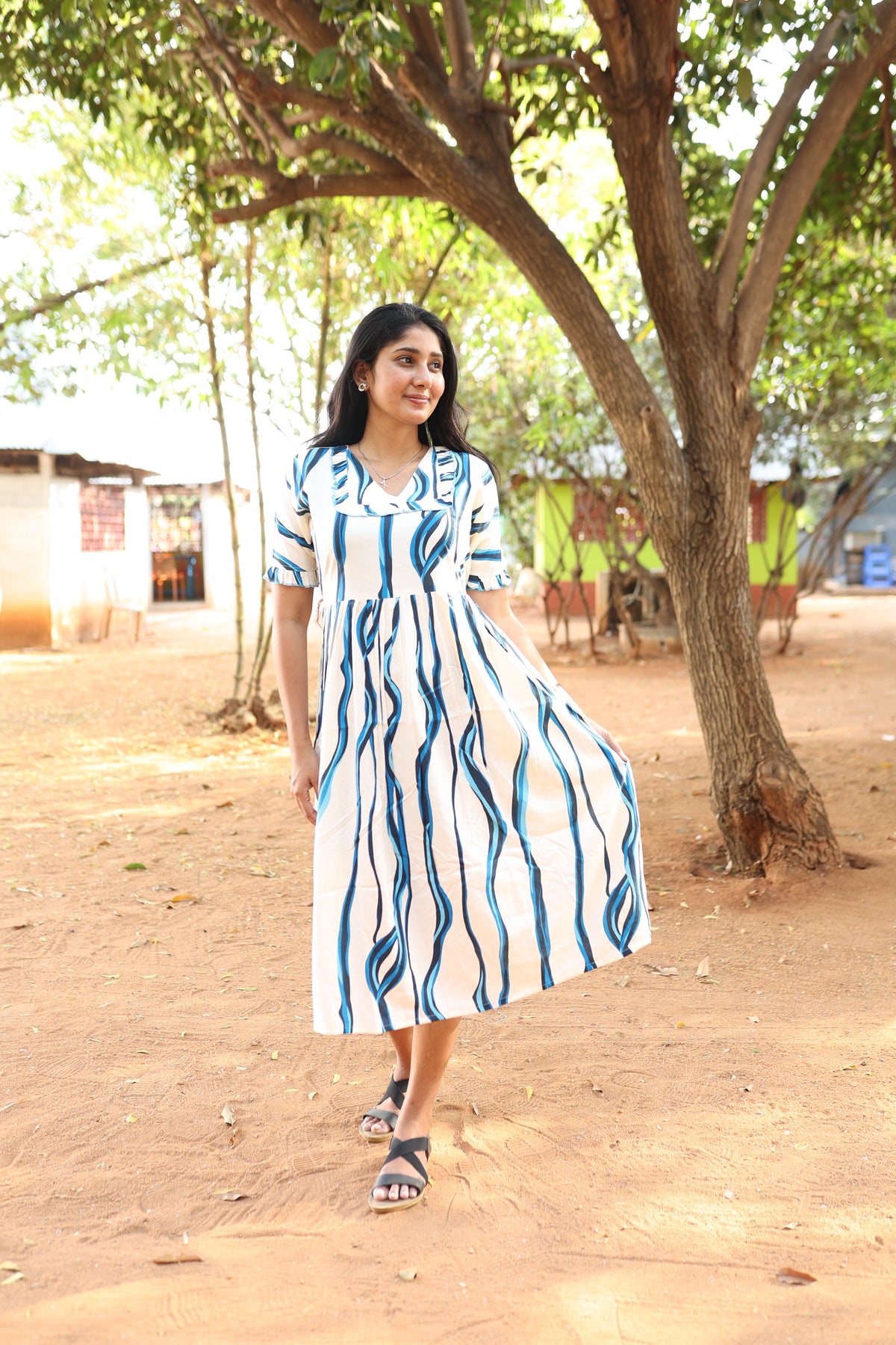 Full Frock Model Nighties Online