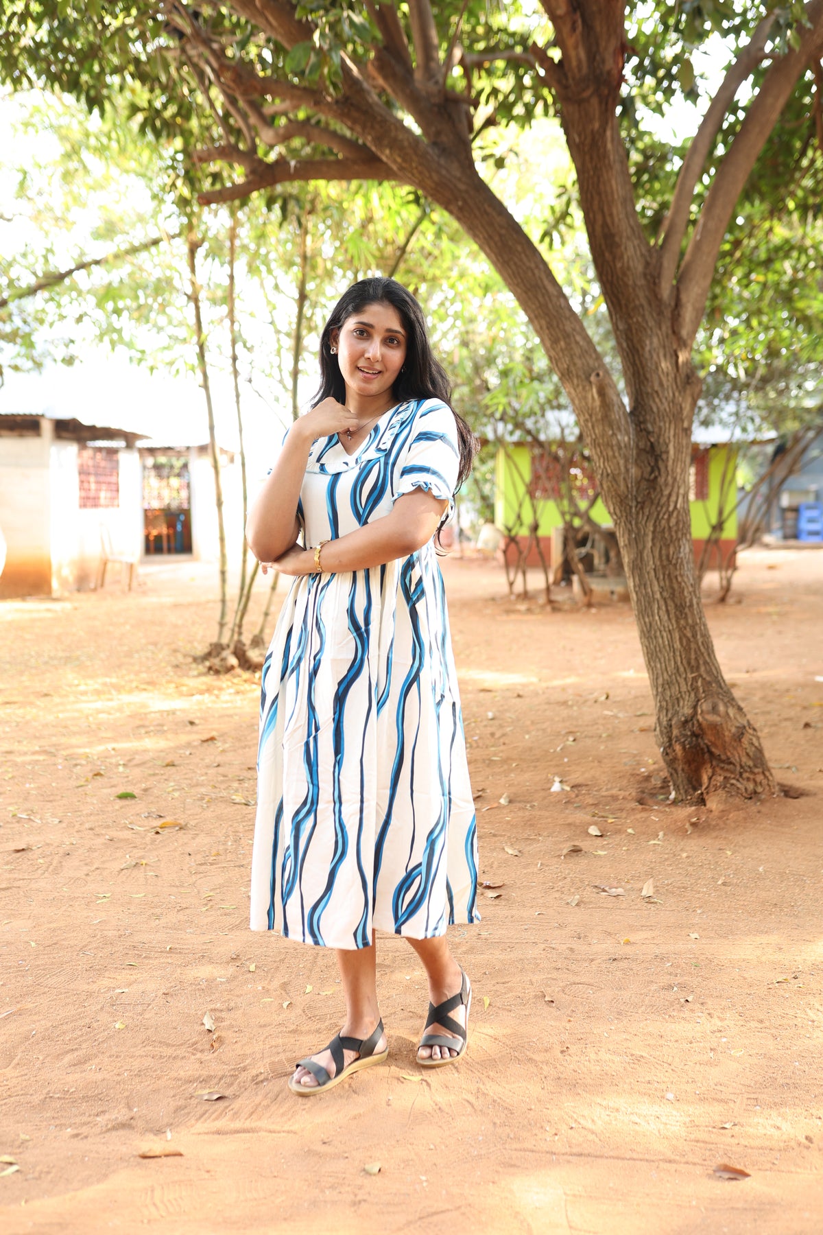 Full Frock Model Nighties Online