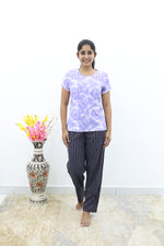 Mangai New Premium Cotton Knitted Pyjama Set Night Suits | Summer Special Arrivals Top & Bottom Set | Soft & Smooth Nightwear a Trendy Women's (PYJAMA SET)