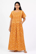 Cotton FROCK Model Casual Wear Nighties | Stylish Pleated Frock Style | Multipurpose Nighties | Pregnancy Wear | Pleated Model | Stylish Nighties for Stylish Women (PWC)