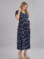 New Arrivals 4-IN-ONE MAXI Mom's Feeding & Casual Wear | Stylish Maxi Style | Invisible Feeding Zipper | Perfect Pre & Post Pregnancy Wear   (MAXI 4-IN-ONE)