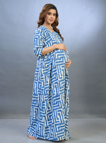 Fresh Arrivals4-IN-ONE Mom's Wear - Soft & Smooth Rayon | Maternity | Feeding | Long Frock | Casual Wear for Pregnancy Women (4-IN-ONE)