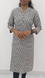 Fresh Arrivals Cotton Stylish Kurthi's | Updated Collection for Trendy Design's| Round Neck Model | High Quality Cotton Kurthi's for Trendy Women's (IKAT- YNCK)