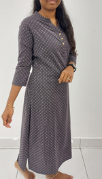 Fresh Arrivals Cotton Stylish Kurthi's | Updated Collection for Trendy Design's| Round Neck Model | High Quality Cotton Kurthi's for Trendy Women's (IKAT- YNCK)