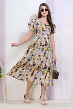 Imported Rayon MAXI FROCK Model Nighties | Fancy Petal Sleeve | Fancy Neck & Side Pocket | Pleated Frock MAXI Style | Trendy Collection's for Stylish Women & Teenage Girl (IRM)