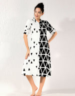 MANGAI Premium Rayon Collar MAXI Nighty for Women | Long Sleeve Stylish Nightwear for Women and Teenager | Perfect Stylish Nightwear (CM)