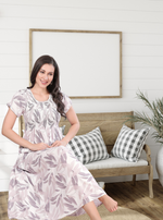 MANGAI Premium RAYON Smocking Nighty | Beautiful Pleated Design | Side Pocket | Stylish Nighty for Trendy Women's | Your Perfect Nightwear Collection's (RYS)