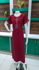 Stylish Embroidery Nightgown Online