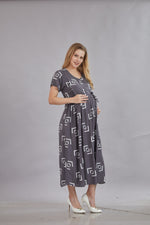 New Arrivals 4-IN-ONE MAXI Mom's Feeding & Casual Wear | Stylish Maxi Style | Invisible Feeding Zipper | Perfect Pre & Post Pregnancy Wear   (MAXI 4-IN-ONE)