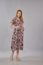 New Arrivals 4-IN-ONE MAXI Mom's Feeding & Casual Wear | Stylish Maxi Style | Invisible Feeding Zipper | Perfect Pre & Post Pregnancy Wear   (MAXI 4-IN-ONE)