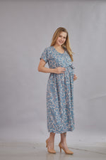 New Arrivals 4-IN-ONE MAXI Mom's Feeding & Casual Wear | Stylish Maxi Style | Invisible Feeding Zipper | Perfect Pre & Post Pregnancy Wear   (MAXI 4-IN-ONE)