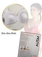 AUSM Willow - Padded Brassiere | Molded Cup for High Coverage | Soft Padded for Superior Comfort | Suitable for T-Shirt & Western Wear (WILLOW)