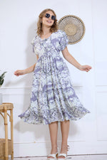 Imported Rayon MAXI FROCK Model Nighties | Fancy Petal Sleeve | Fancy Neck & Side Pocket | Pleated Frock MAXI Style | Trendy Collection's for Stylish Women & Teenage Girl (IRM)