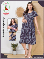 New Arrivals 4-IN-ONE MAXI Mom's Feeding & Casual Wear | Stylish Maxi Style | Invisible Feeding Zipper | Perfect Pre & Post Pregnancy Wear   (MAXI 4-IN-ONE)