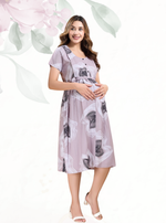 New Arrivals 4-IN-ONE MAXI Mom's Feeding & Casual Wear | Stylish Maxi Style | Invisible Feeding Zipper | Perfect Pre & Post Pregnancy Wear   (MAXI 4-IN-ONE)