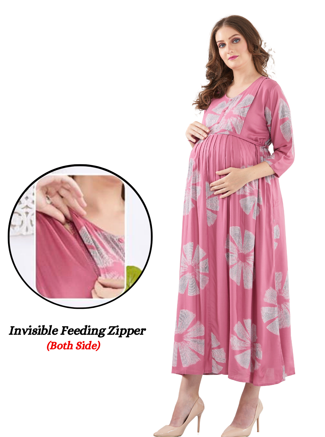 Maternity and Nursing Casual Dresses – ANGEL MATERNITY
