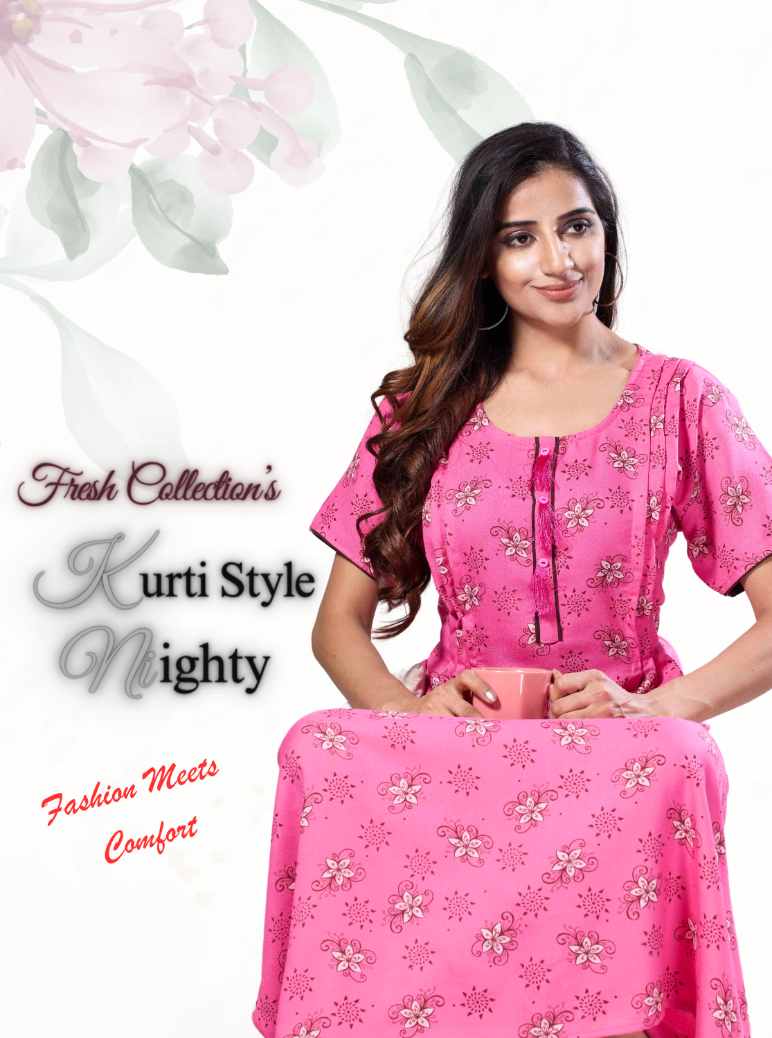 Fresh MANGAI New Soft Alpine KURTI Style | Beautiful Stylish KURTI Model | Half Sleeve |Fresh Arrivals for Stylish Women's