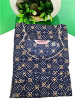 MANGAI Cotton Straight Zip Feeding Nighty |Post Pregnancy | Comfort and Style | Pleated Model | Soft Cotton Feeding Nighties (STF)