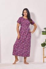 Alpine KURTHI Style Nighties| FancySleeve | Zipless Model | Stylish V-Cut neck | Updated Collection's for Stylish Women AK (H/S)